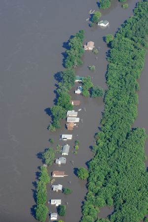 Aerial Views of Flooding in Missouri